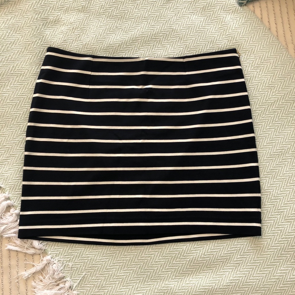 Striped Mini Skirt